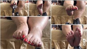 Juliette-RJ socks are wet after her strengh training, want to try? - FOOT FETISH - SOCKS - SWEATY FEET - RED SOLES - BRAZILIAN MILF - BBW - LICK ORDERS - AFTER GYM - SWEAT FETISH - FEMDOM - BRAZILIAN MILF