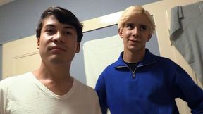Angel Gostosa and his Latin friend fucking in a POV taboo sesh