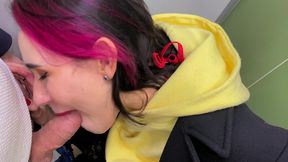 real risky sex in man s toilet - public agent pickup student in walmart to quick fuck / kisscat