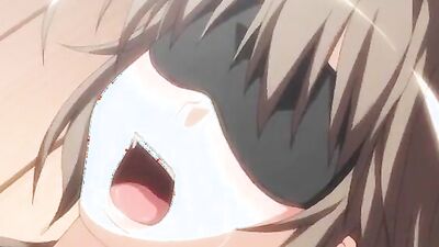 Big-titted babe restrained & hammered hard in cartoon hentai