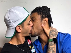 RJ MALE VIDEOS - Hot Kisses On The Living Room Sofa - By