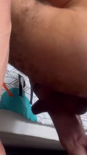 How Delicious a 58 Cm Dildo Feels Inside Me