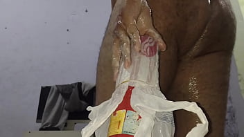 Extintor dentro do cu