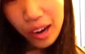 Chinese girl stripping on skype