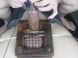 mother I'd like to fuck Uses Medieval Tool to Extract Recent Goo