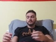 Barbarian Playing with his Club