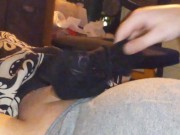 Step bro caught with sisters panties