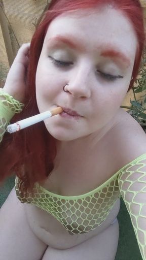 A smoking tease