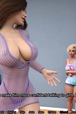 Stepsis Is a Gloryhole Slut- Sexbot Animated Porn Gameplay