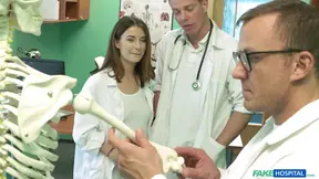 Sexy Nurse Camilla Gets Fucked Hard on Hospital Bed by Big Dick Patient