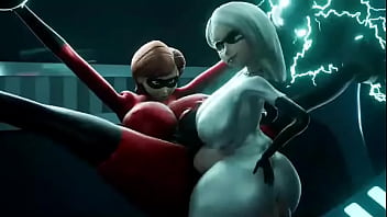 elastigirl x mirage futa