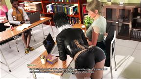 Alternative Shemevolution 3 Ning Gave Sarah a Boobjob at the Gym