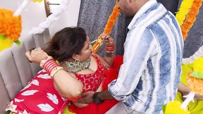 Desi newcomer's wicked wedding night raw gangbang.