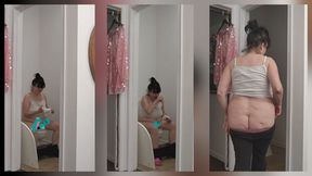 Getting Ready For Bed FOUND FOOTAGE Peeing Yawning and Convo