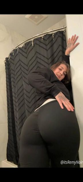 Sneaky Femdom Pregnancy Ass Worship POV