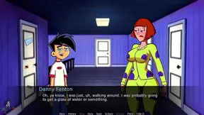 Maddie Dominates Danny with Fiery Passion in Amity Park Hentai Ride