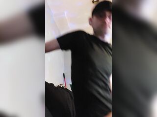 Sexy Spunk flow from Slavemaster Str8 Dad ! POV climax O.F. Milkmank