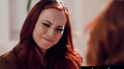 GIRLSWAY - Redhead Besties Aidra Fox & Kenna James Have Passionate Sex After Aidra's Hard Breakup