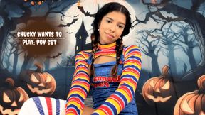Chucky Wants To Play: POV CBT Feat Aria Nicole 4K
