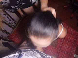 Kinky Pair Used Their Ally / Face and Mouth Bang / Huge Facial