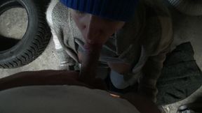 A Girl in Marseille Lets Her Client Cum in Her Mouth