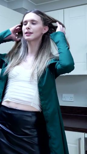 TGIRLS.XXX: Azudem in the Kitchen   Clip 1