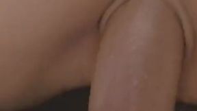 Japanese milf with huge tits gets her slit stretched by a BWC - uncensored closeup