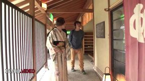 Outdoor Threesome Bliss: Aoi Mizuno's Erotic Blowjob Adventure