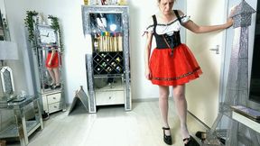 Oktoberfest German Girl Trample (4K)