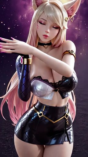 Ahri's Alluring Dance (ive - Love Dive)