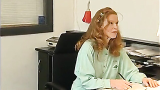 Dialogue with sandy-haired assistant