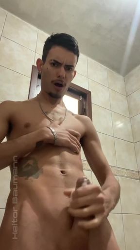Skinny cumming a lot   Clip 1
