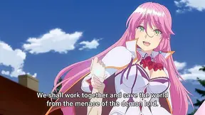 Redo of Healer 1 - Busty anime maid rides the dick of new hero