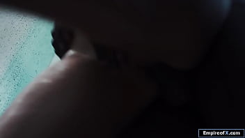A black guy licking and fucking white gf