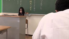 Hot Nozomi Hazuki Is A Slutty Squirting Teacher