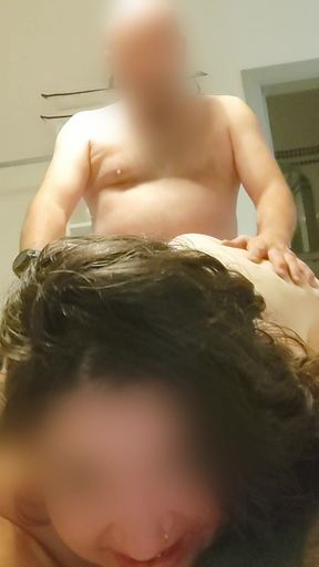 My slut fucked bareback and on all fours