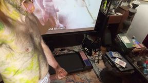 Married Hairy Muscle Daddy neighbor in briefs gets horny shows off and masturbates his addiction to penis hairy cock erect dick