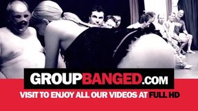 GangBang Turns Into Bukkake