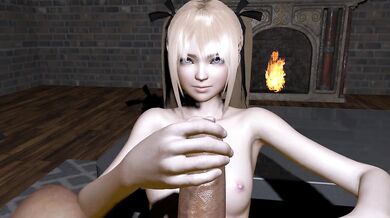 Marie Rose petite 3D hentai cum dripping in HD