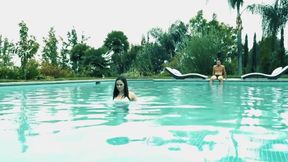 Sexy Spinner Jenna J Ross Gets Her Tight Pussy Hammered Hard in the Pool