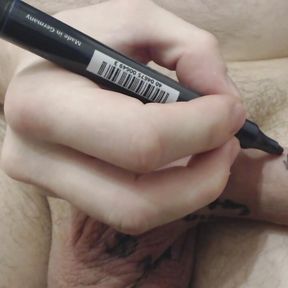 Penis numbing with elastrator bands - Session 1