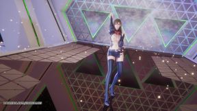 Chung Ha - Algorithm Tifa Lockhart Sexy Striptease Final Fantasy Hentai Uncensored