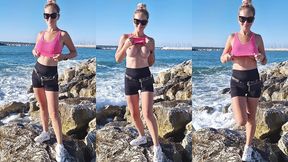 playing it risky outside🔥