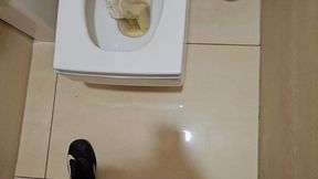 Public Toilet Masturbate