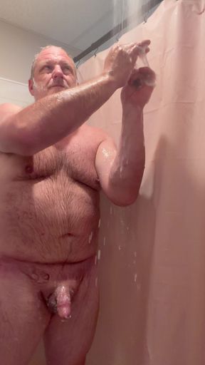 Shower Stroking Gay