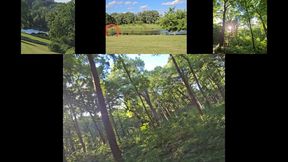 ASMRING IN THE ENCHANTED FOREST W ASMR TALK AND GORGEOUS NATURE VISUALS