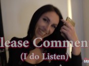 Skinny Inked Brunette Ashley Wolf Rubs Her Pussy And Tits With A Big Dildo!