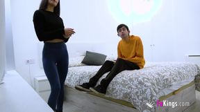 We Have a New Secretary! Sofia Sweet Secrett Ends up Giving Her Pussy to the Aspiring Actor
