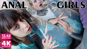 Tattoo Punk Couple Fuck Innocent Italian Girl - Featuring Silvia Soprano (4K)