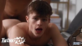 TWINKPOP - Jake Preston Sneaks Off With Colton Reece For A Naughty Brunch Hookup While Their Guests Wait